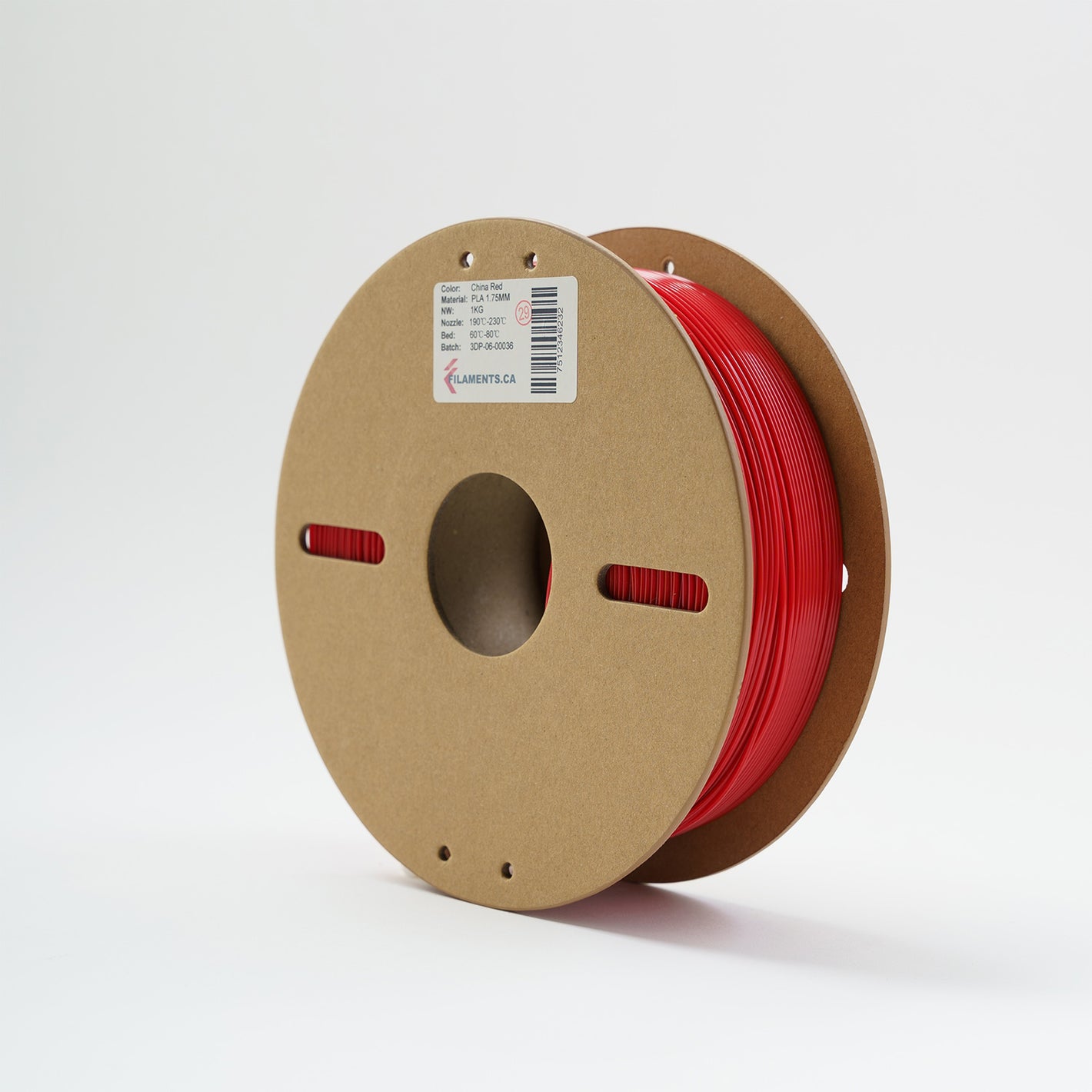 EconoFil™ Standard PLA Filament - Flag Red - 1.75mm - 1 KG